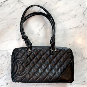 Chanel Black Cambon Bowler